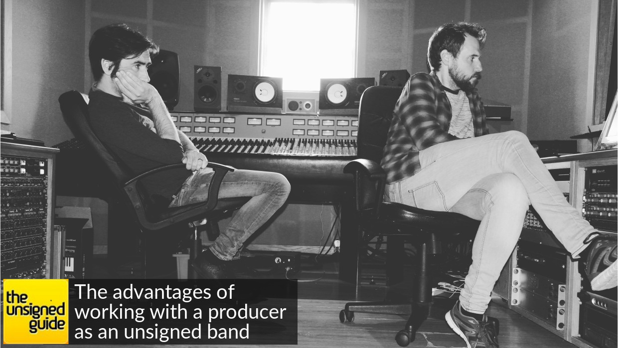 The advantages of working with a producer as an unsigned band. Sugar House explain the benefits of professional production...